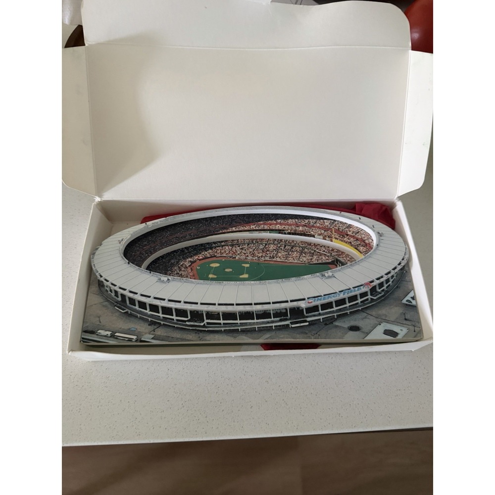 Home Fields 2002 Riverfront Stadium Cinergy Field Cincinnati Reds - Sealed